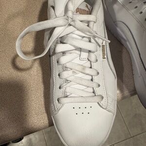 Puma Classic White Trainers